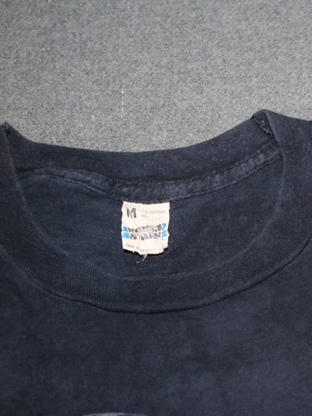 The WHO T-shirt Womens Medium Black 1982 Concert American Tour - Shrunk Worn - Picture 5 of 9